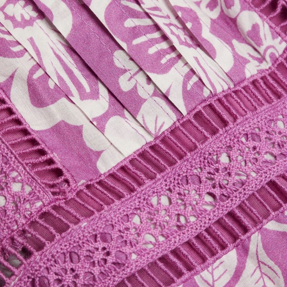 Farm Rio Sweet Garden Floral Shift Maxi Dress - Picture 7 of 7